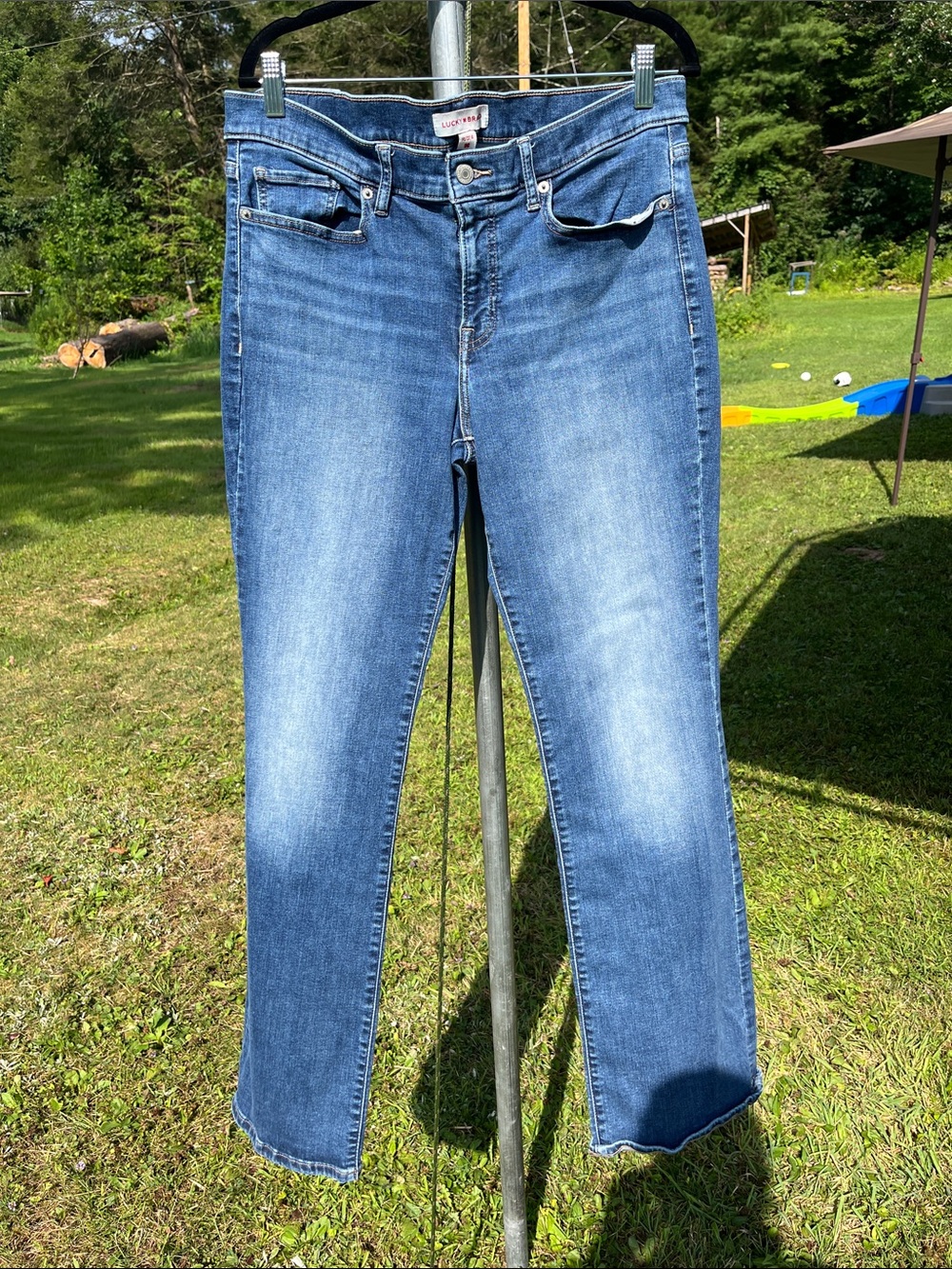 Lucky Brand Women's mid rise boot Jeans